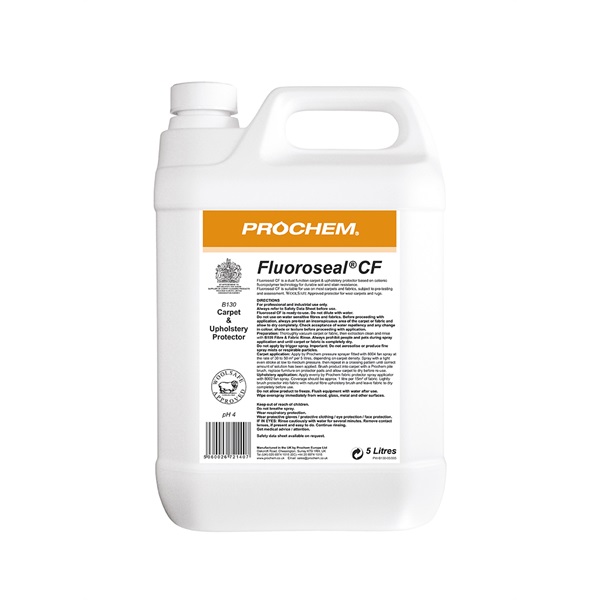 Click for a bigger picture.xx Prochem Fluoroseal CF 5LTR Single Carpet + Upholstery Protector