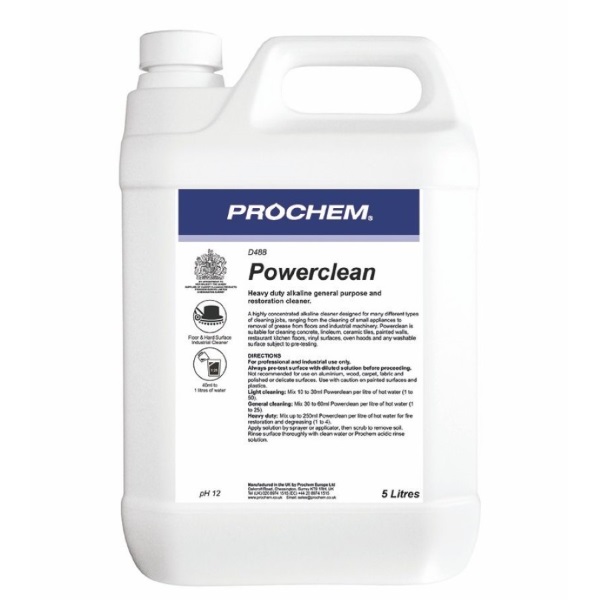 Click for a bigger picture.Prochem Powerclean 5L Single