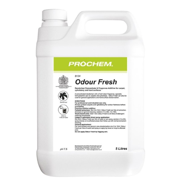 Click for a bigger picture.Prochem Carpet Odour Fresh 5L Single