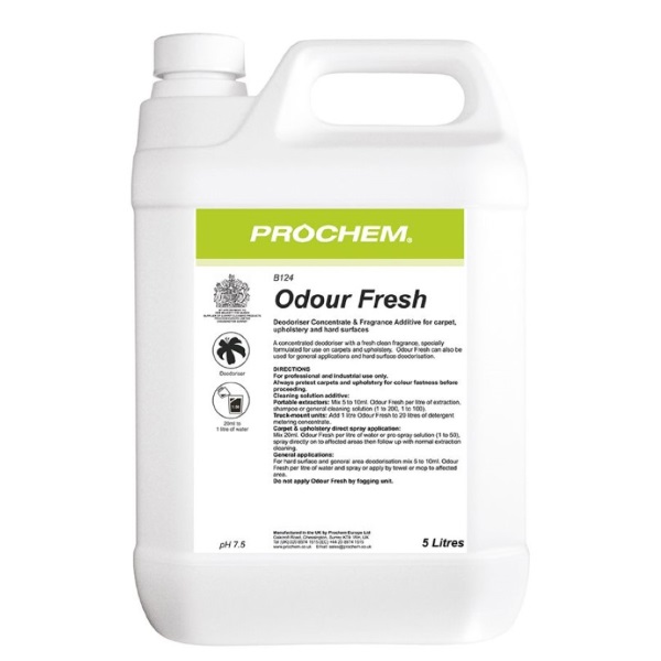 Click for a bigger picture.xx Prochem Carpet Odour Fresh 5LTR Single