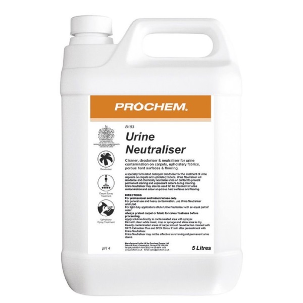 Click for a bigger picture.Prochem Urine Neutraliser 5L Single