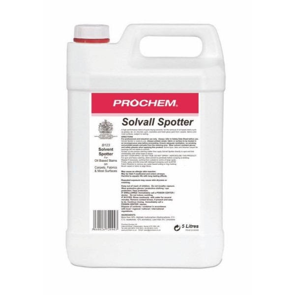 Click for a bigger picture.xx Prochem Solvall Spotter 5L Single B123