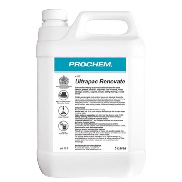 Click for a bigger picture.Prochem Ultrapac Renovate 5L Single