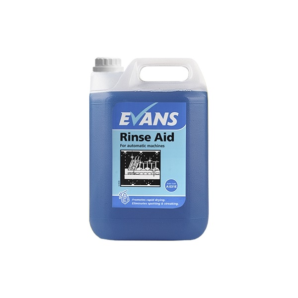 Click for a bigger picture.Evans Dishwasher Rinse Aid 5LTR