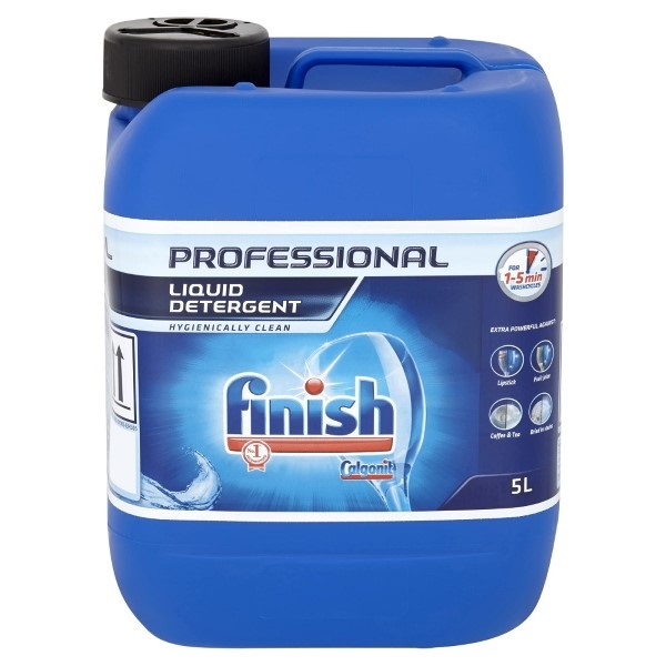 Click for a bigger picture.Finish Pro Dishwasher Detergent 5L