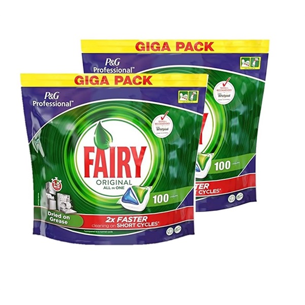 Click for a bigger picture.Fairy All In 1 Dishwasher Tabs