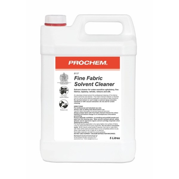 Click for a bigger picture.xx Prochem Fine Fabric Solvent Cleaner 5L Single (Replacement For Dri Pro)