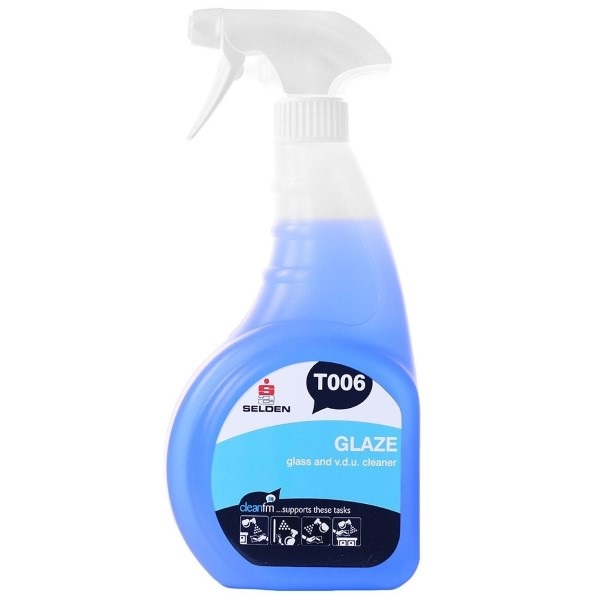 Click for a bigger picture.Selden Glaze Glass + VDU Cleaner 750ml