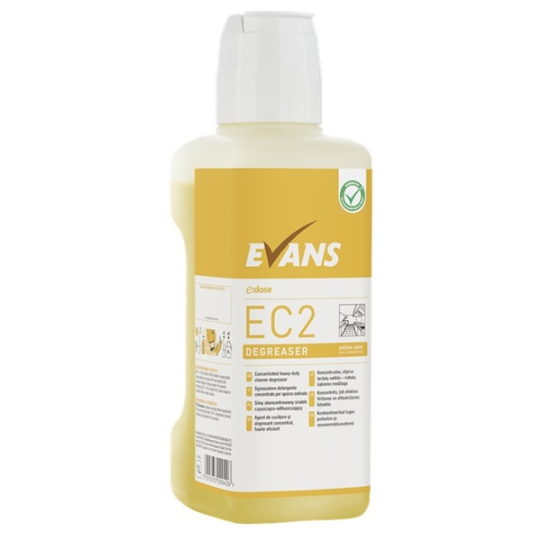 Click for a bigger picture.Evans EC2 Concentrated Degreaser 1L