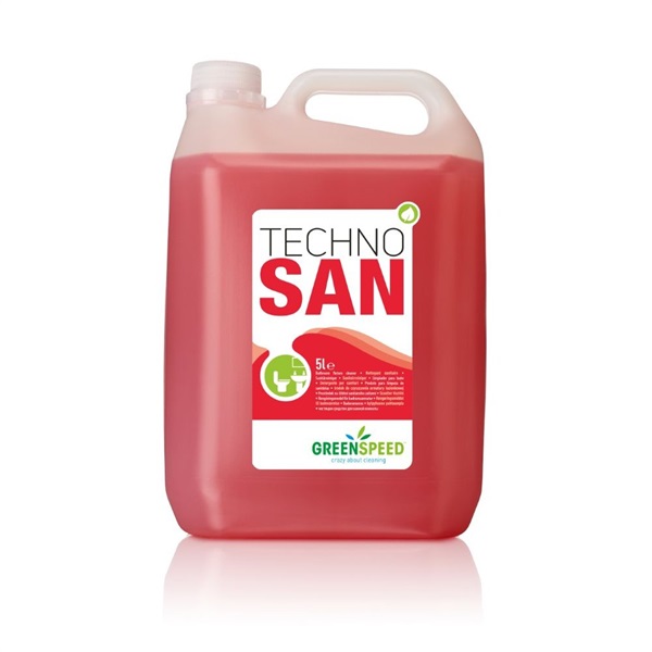 Click for a bigger picture.xx Greenspeed Techno San 5L Single - Washroom Cleaner