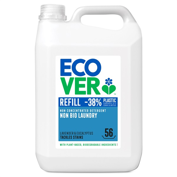 Click for a bigger picture.xx Ecover Non-Bio Laundry Liquid 5L Single - Standard Strength (56 wash)