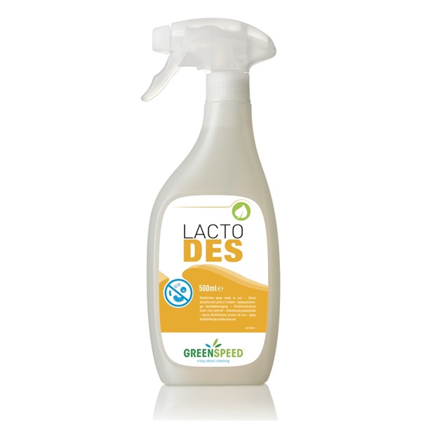 Click for a bigger picture.Greenspeed Lacto Des Disinfectant 500ML