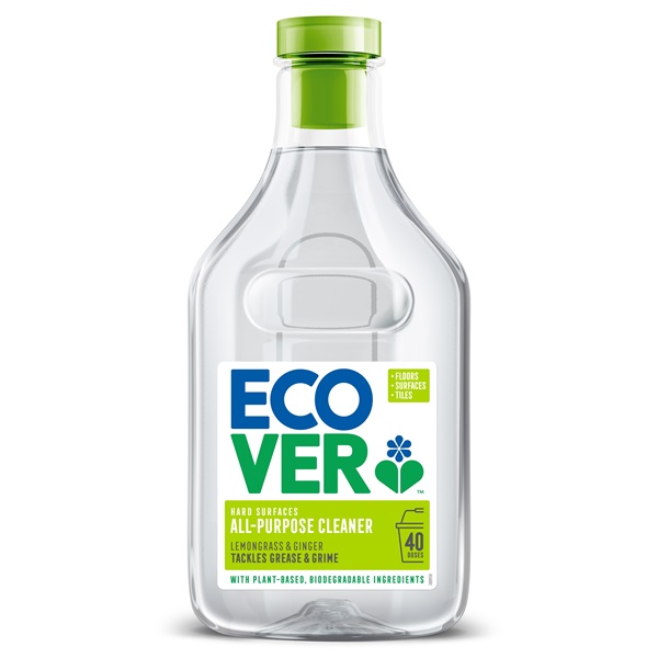 Click for a bigger picture.Ecover All Purpose Cleaner 1L Concentrate - Lemongrass + Ginger