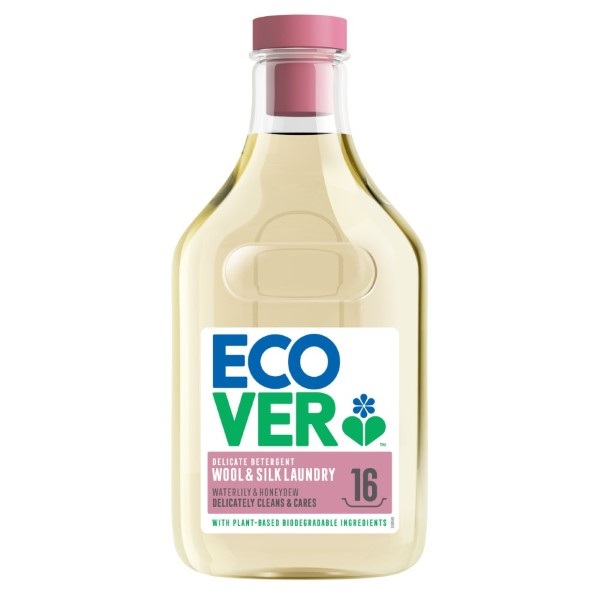 Click for a bigger picture.Ecover Wool + Silk Laundry Liquid 750ML ( 16 Wash )