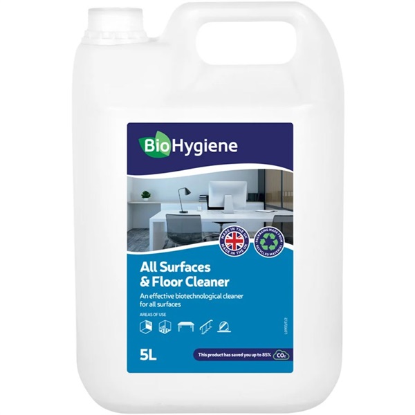 Click for a bigger picture.BioHygiene All Surfaces + Floor 5L Concentrate