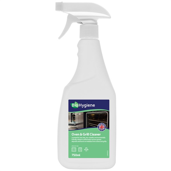 Click for a bigger picture.xx BioHygiene Oven + Grill Cleaner 750ml