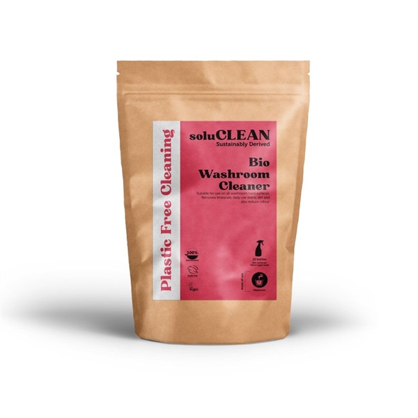 Click for a bigger picture.SoluClean Biological washroom cleaner Fragranced Red Sachet 750ml