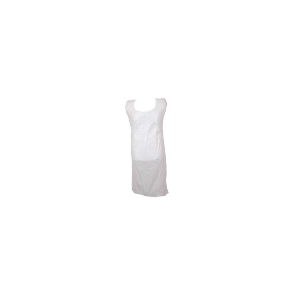Click for a bigger picture.Disposable Aprons White