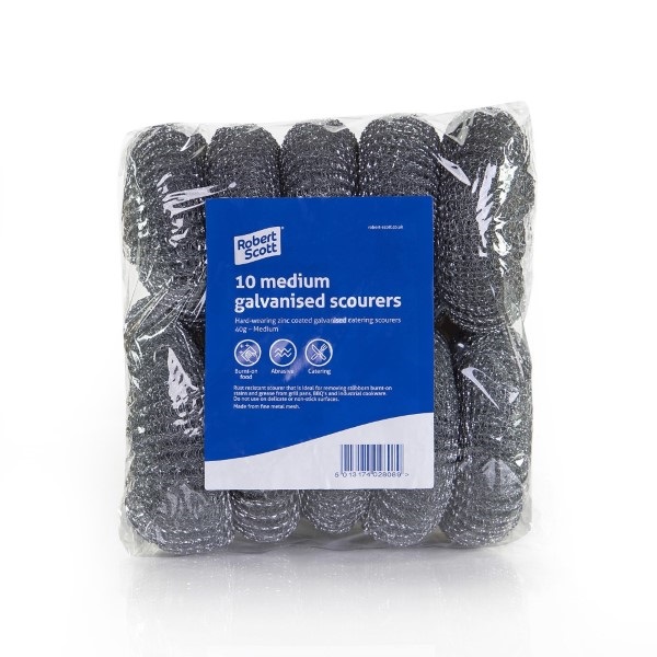 Click for a bigger picture.Galvanised Metal Pot Scourers