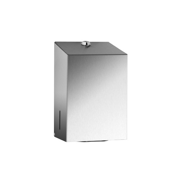 Click for a bigger picture.Brushed Stainless Steel Bulk Pack Dispenser