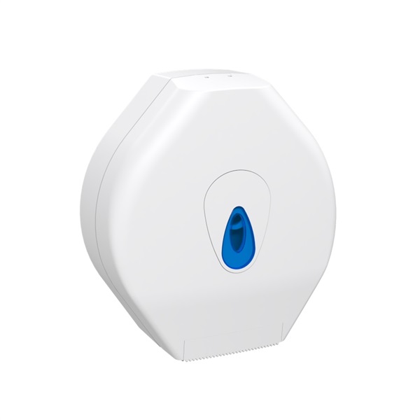 Click for a bigger picture.Jumbo Toilet Roll Modular Dispenser - Blue Teardrop