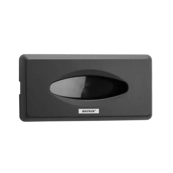 Click for a bigger picture.Katrin Facial Tissue Dispenser - Black 104476