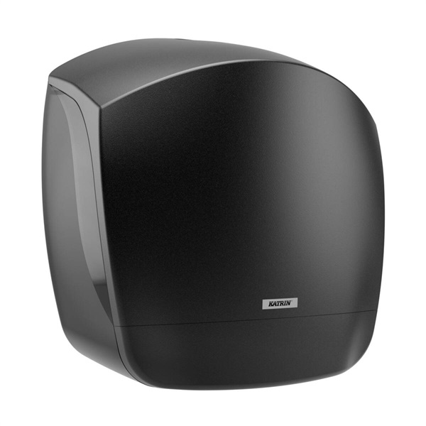 Click for a bigger picture.Katrin Mini Jumbo Toilet Roll Dispenser Black 82155