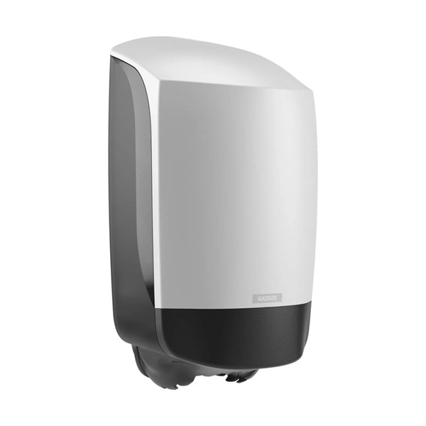 Click for a bigger picture.Katrin Mini Centrefeed Roll Dispenser White 82209