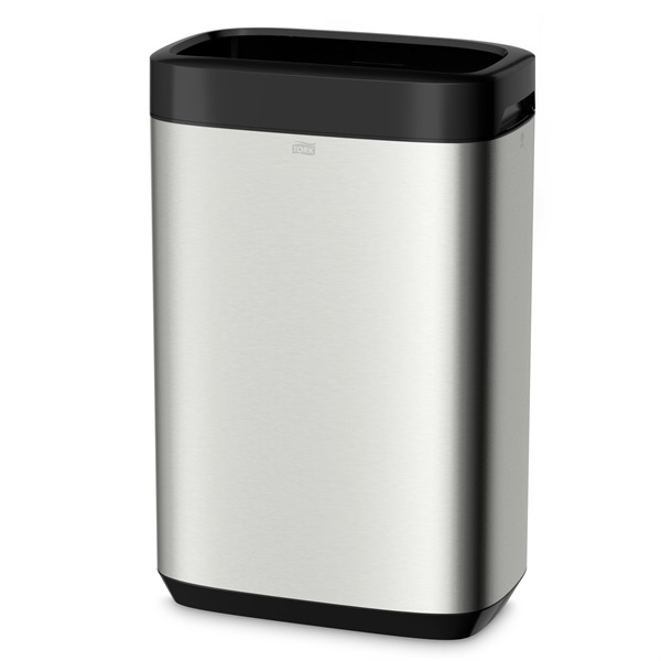 Click for a bigger picture.Tork Stainless Steel Bin 50ltrs
