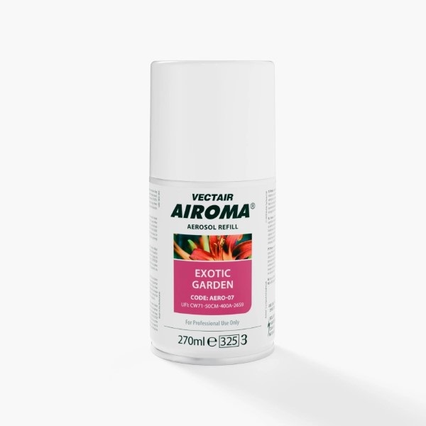 Click for a bigger picture.xx Airoma Air Freshener Exotic Garden 270m