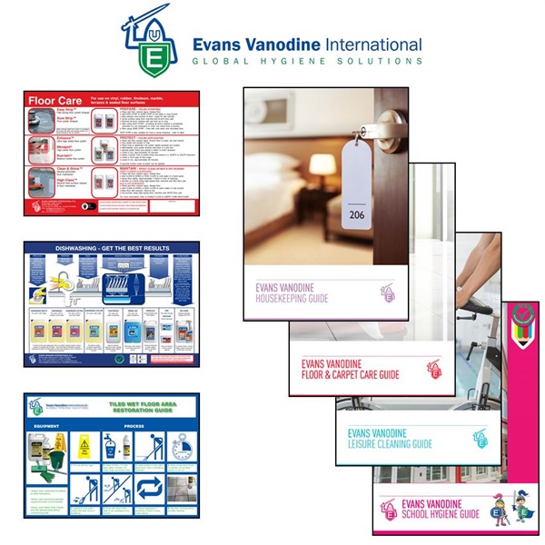 Click for a bigger picture.Evans Vanodine On-Site Product & Coshh Training
