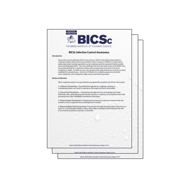 Click for a bigger picture.BICSc Infection Control Awareness Guide - Free Download