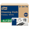 Click here for more details of the Tork W4 510479 Premium Cleaning Cloths (4x 120 Sheet)