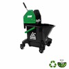 TC20-R Kentucky Mop Bucket + Wringer Green - Durable Recycled Plastic