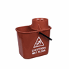 15L Red Professional Mop Bucket With Wringer