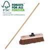 Click here for more details of the xx 11.5'' / 29cm Stiff Yard Broom Complete