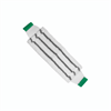 Green 40cm Microfibre Flatmop Heads - For Use With SYR Snapper Frame