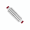 Click here for more details of the Red 40cm Microfibre Flatmop Heads - For Use With SYR Snapper Frame