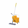 Yellow Microspeedy Bucket + Microfibre Flat Mop Kit ( Note - 2 Packages )