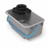 Click here for more details of the Numatic 34ltr Grey Mop Bucket + Wringer For use with ECO-Matic Trolleys EM3 + EM5