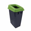 60L Recycling Buddy Bin With Green Lid