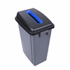 60L Recycling Buddy Bin With Blue Slotted Lid