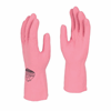 Pink Medium Rubber Gloves