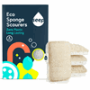 Seep Eco Sponge Scourers - Compostable Sponge With Loofah Scourer